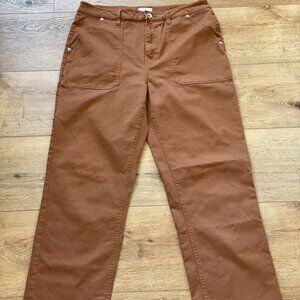 Brixton Essex Women's Painter Pant in Washed Copper size 31